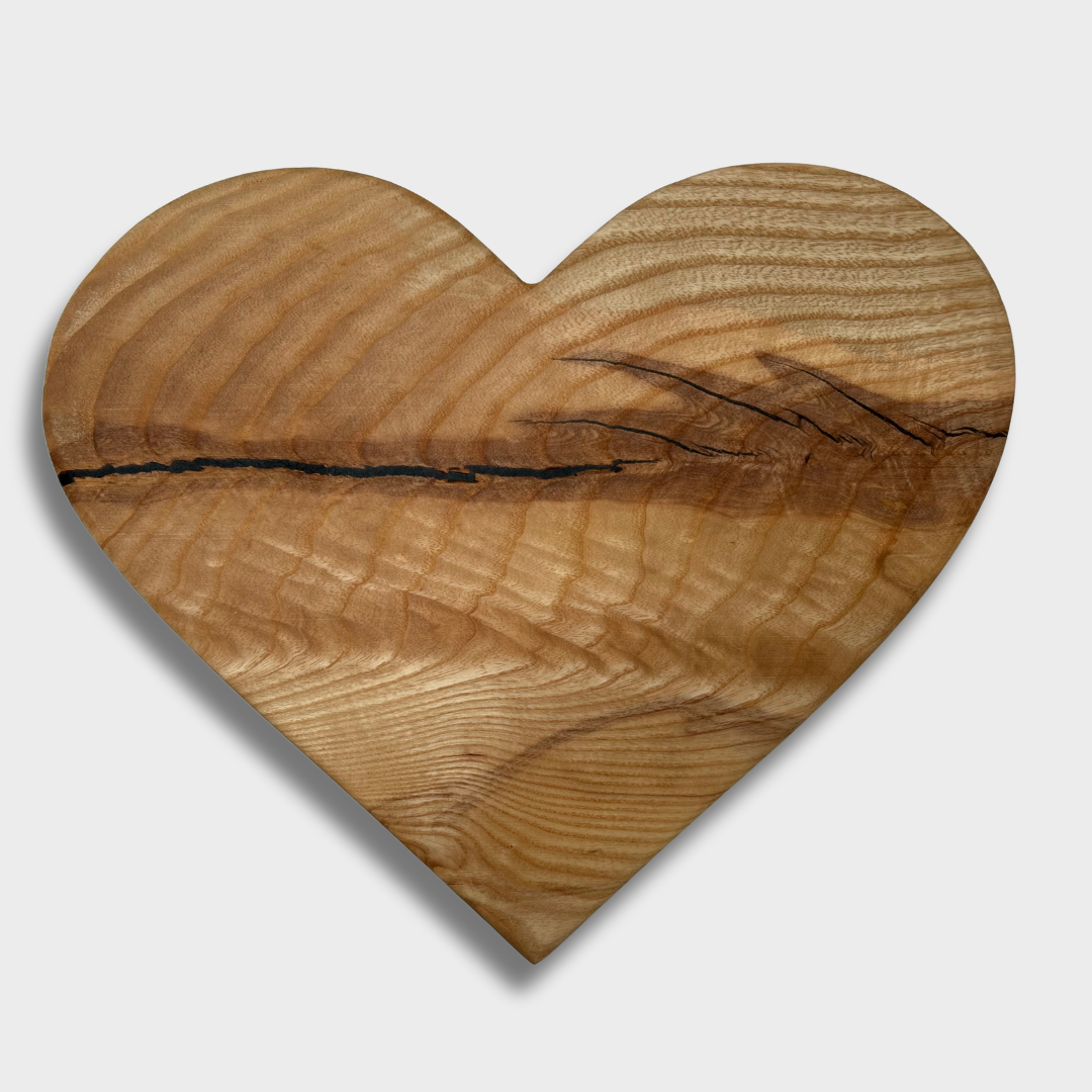 Heart Shaped Maple Charcuterie Board