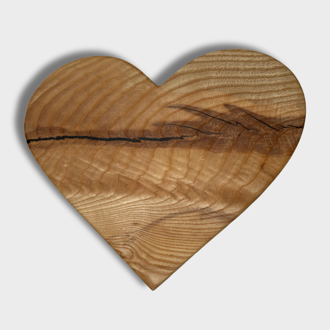 Heart Shaped Maple Charcuterie Board