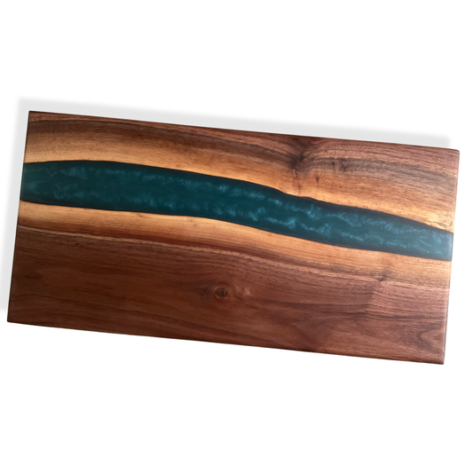 Black Walnut Charcuterie Board (24” x 12”)